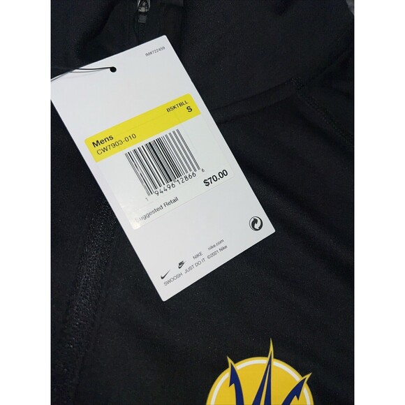 Small Santa Cruz Warriors G League Nike NBA Pullover Zip - Picture 4 of 8